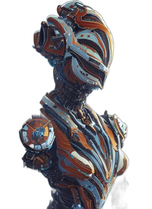 robot, mask, face, weapon transparent PNG cut-out