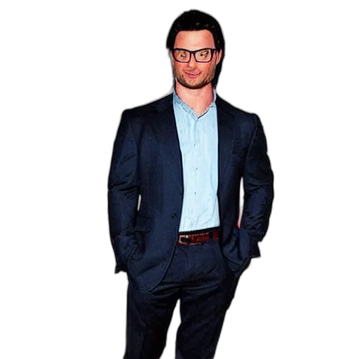 jacket, staff, cartoon, photorealistic transparent PNG cut-out