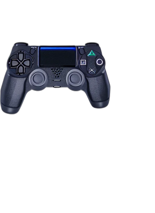 weapon, 3d render, pixel art, concept art, photorealistic, blue, playstation, concept transparent PNG cut-out