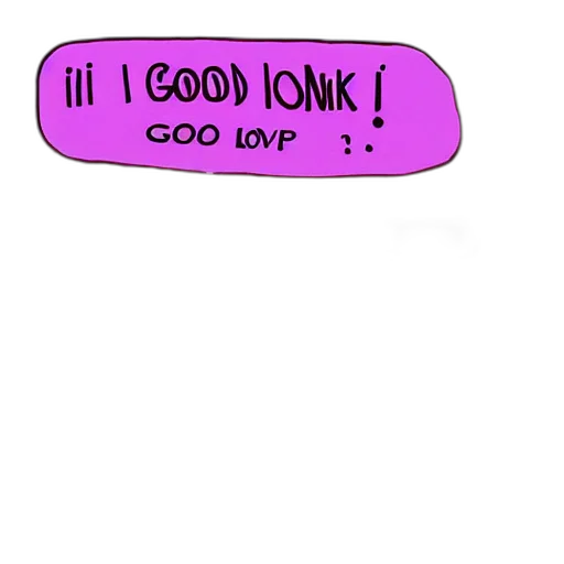 cartoon, lost, good, idea transparent PNG cut-out