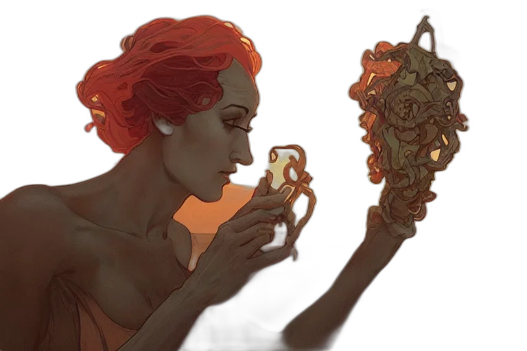 crown, jewelry, mask, concept art transparent PNG cut-out