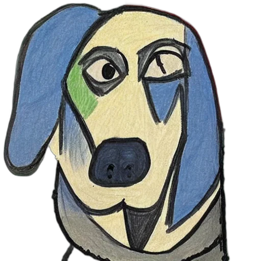 face, animal, mask, staff, watercolor, cartoon, photorealistic, concept art transparent PNG cut-out