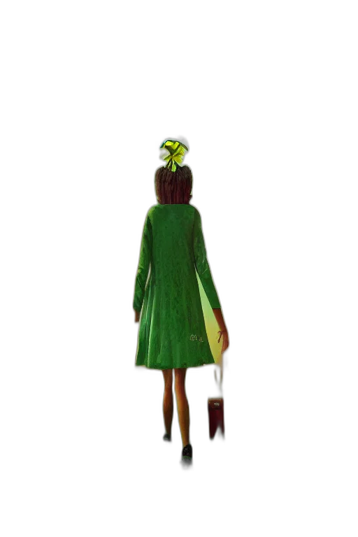 dress, hat, staff, crown, concept art, 3d render, pixel art, photorealistic transparent PNG cut-out