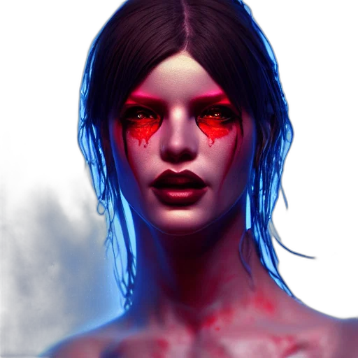 face, mask, fantasy art, concept art transparent PNG cut-out