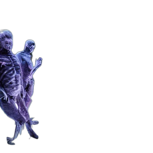 robot, creature, concept art, 3d render transparent PNG cut-out