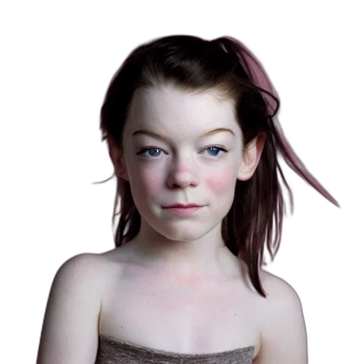face, mask, robot, hair transparent PNG cut-out