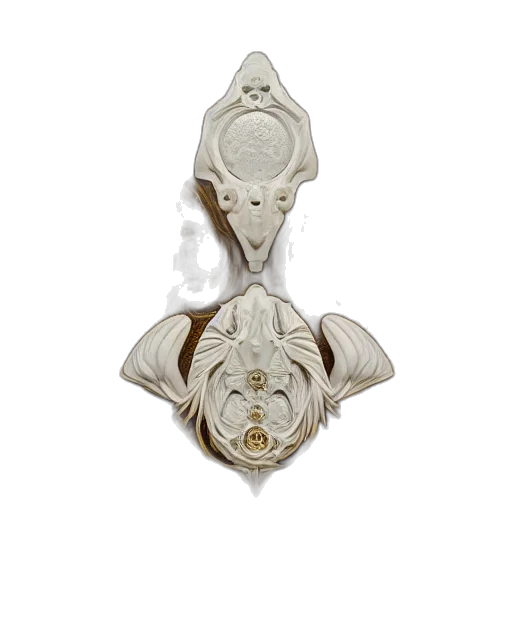 jewelry, mask, crown, staff transparent PNG cut-out