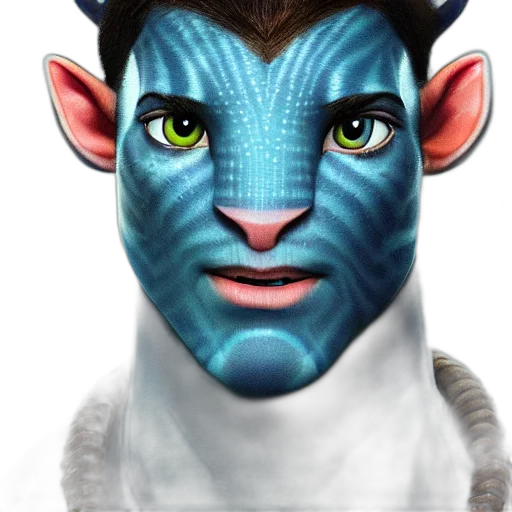 mask, creature, face, animal, 3d render, fantasy art, photorealistic, concept art transparent PNG cut-out