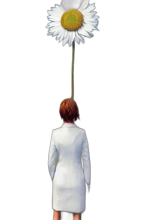 staff, flower, umbrella, jacket, concept art, pixel art, photorealistic, 3d render transparent PNG cut-out