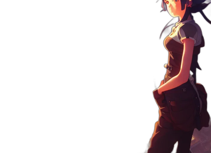 dress, concept art, anime, pixel art transparent PNG cut-out