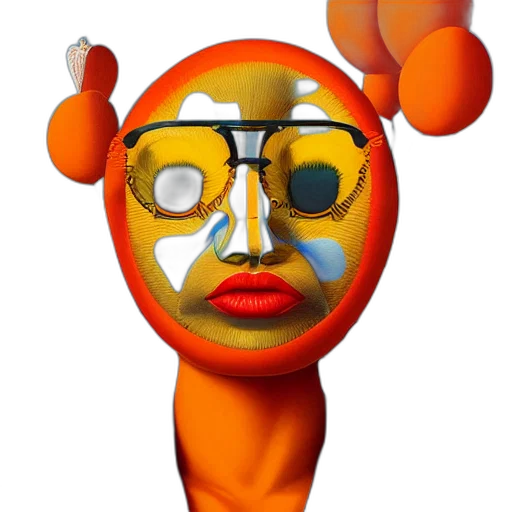 mask, face, staff, robot transparent PNG cut-out