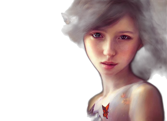 dragon, face, robot, dress transparent PNG cut-out
