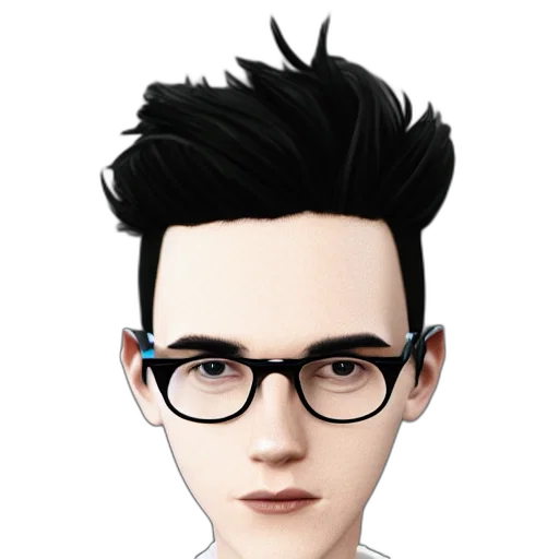 face, hair, staff, cartoon transparent PNG cut-out