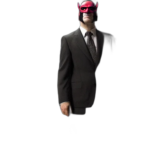 mask, robot, jacket, staff transparent PNG cut-out