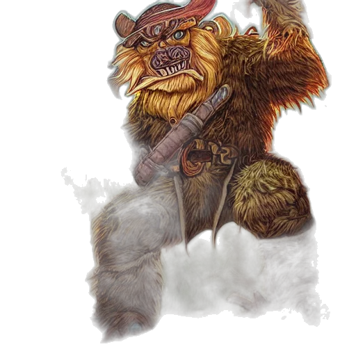 staff, creature, animal, mask transparent PNG cut-out