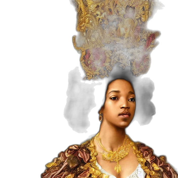 crown, concept art, fantasy art, photorealistic transparent PNG cut-out