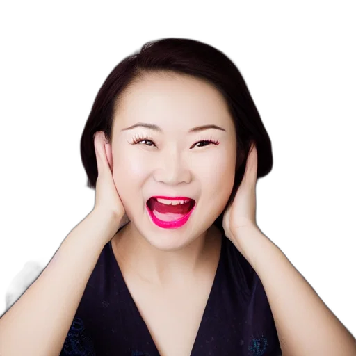 face, hair, jewelry, mask transparent PNG cut-out