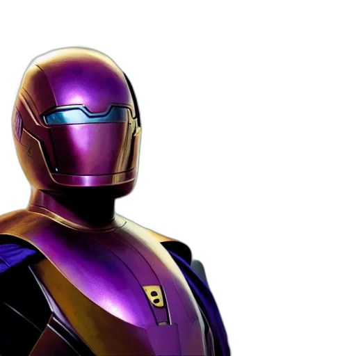 robot, 3d render, concept art, comic book art, elon, musk, kang, conqueror transparent PNG cut-out