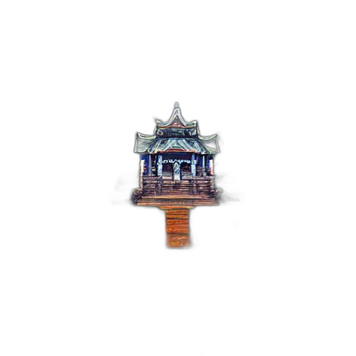 staff, crown, building, umbrella transparent PNG cut-out
