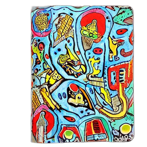 jacket, concept art, comic book art, outer space transparent PNG cut-out