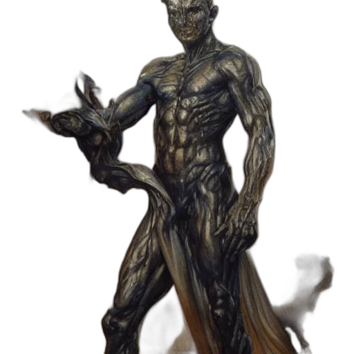 creature, staff, animal, mask transparent PNG cut-out