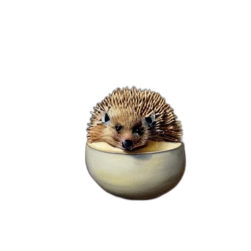 food, animal, hat, creature, 3d render, photorealistic, concept art, pixel art transparent PNG cut-out