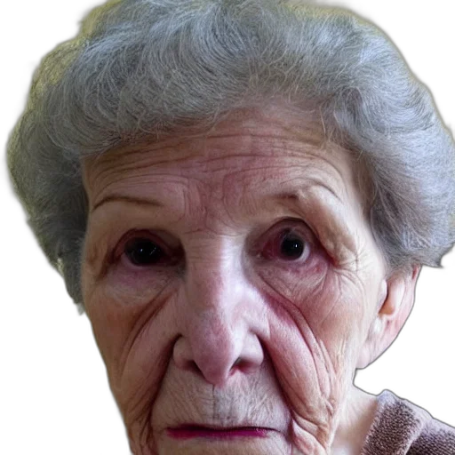 face, staff, mask, jewelry, photorealistic, 3d render, grandma, giving transparent PNG cut-out