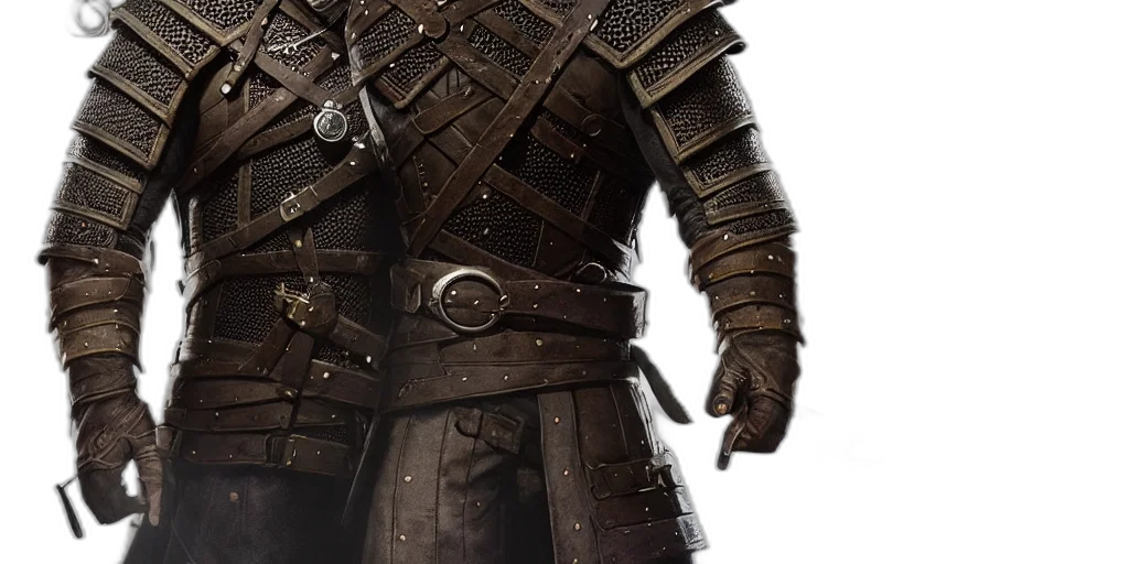 sword, jacket, weapon, staff, concept art, 3d render, fantasy art, photorealistic transparent PNG cut-out