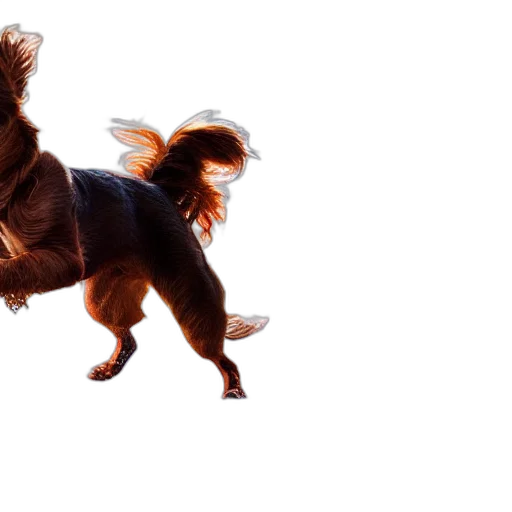 animal, hair, creature, photorealistic transparent PNG cut-out