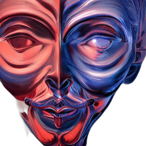 mask, face, concept art, 3d render, photorealistic, comic book art, outer space, dark transparent PNG cut-out