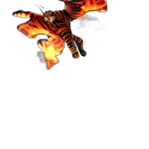dragon, animal, staff, creature, 3d render, concept art, pixel art, fantasy art transparent PNG cut-out