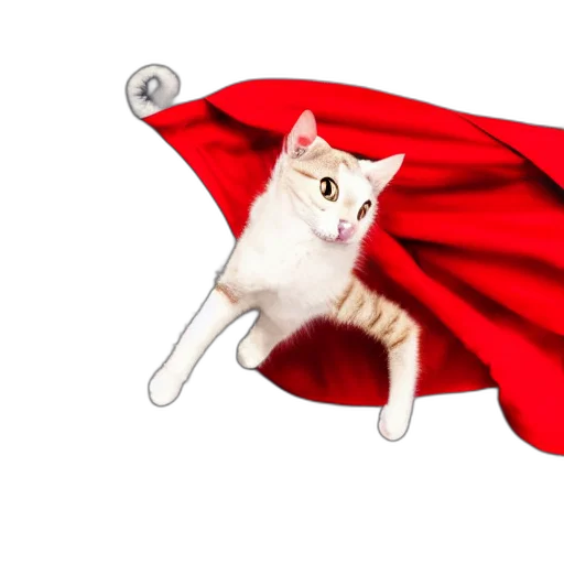 animal, staff, cat, red transparent PNG cut-out