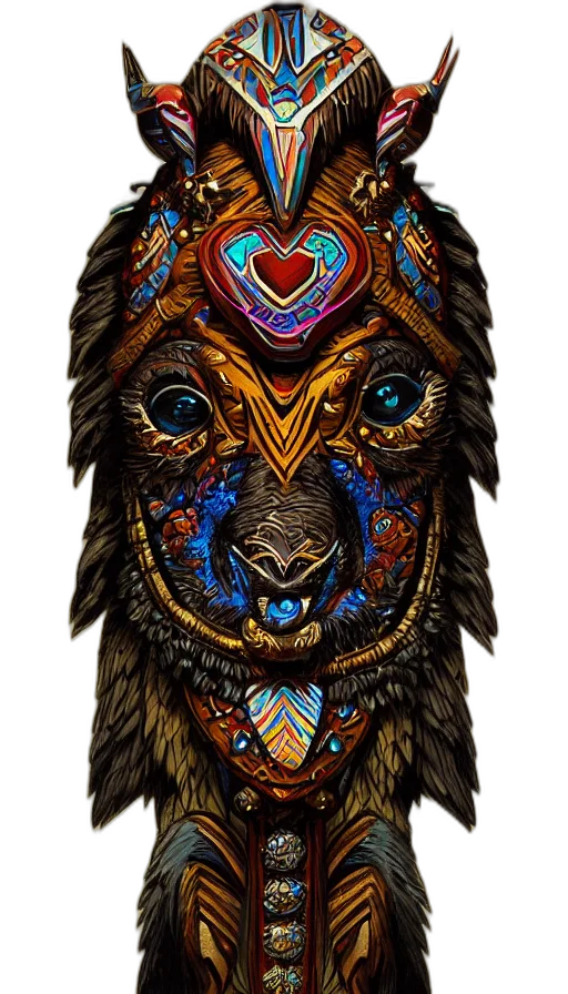 mask, face, animal, jewelry transparent PNG cut-out