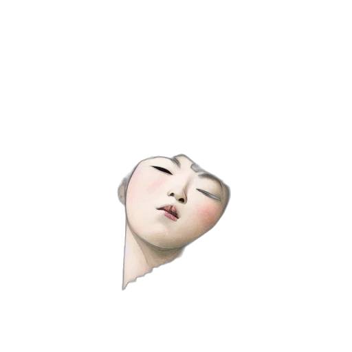 face, mask, creature, hat, photorealistic, 3d render, vaporwave, pixel art transparent PNG cut-out