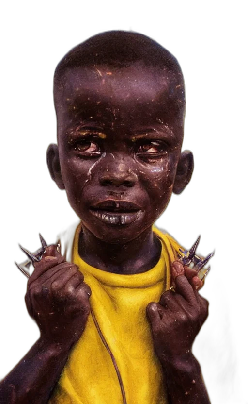 face, jewelry, mask, creature, photorealistic, concept art, oil painting, dark transparent PNG cut-out