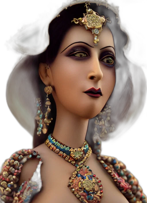 jewelry, photorealistic, fantasy art, 3d render transparent PNG cut-out