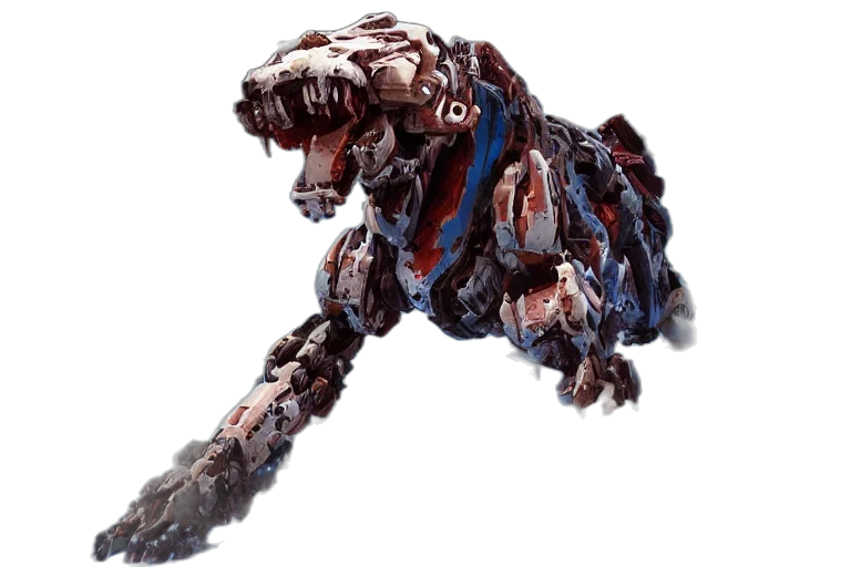 creature, animal, robot, dragon transparent PNG cut-out