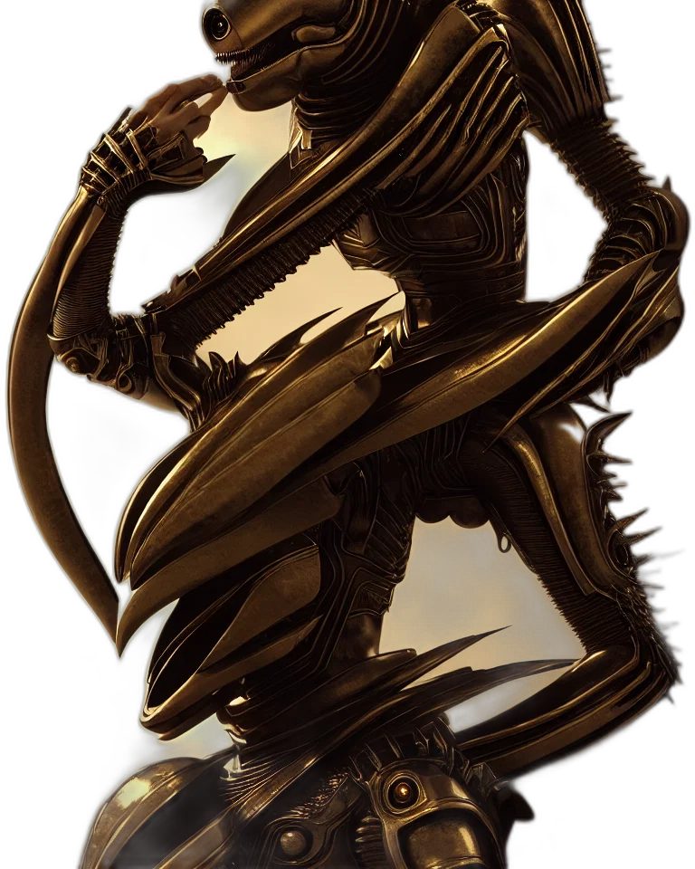 dragon, creature, mask, robot, concept art, fantasy art, 3d render, comic book art transparent PNG cut-out