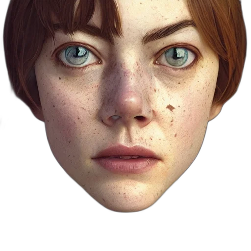 face, mask, creature, crown, photorealistic, 3d render, concept art, fantasy art transparent PNG cut-out