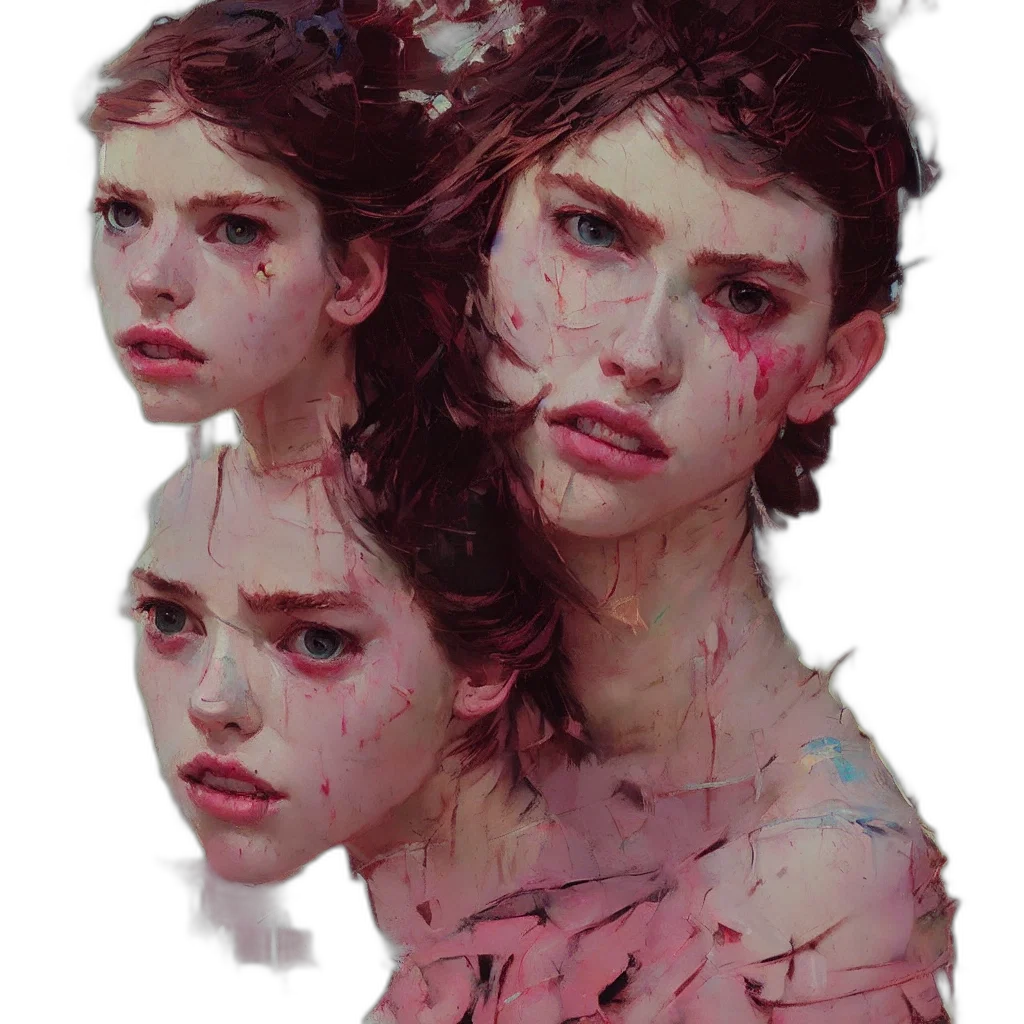 face, crown, mask, dress transparent PNG cut-out