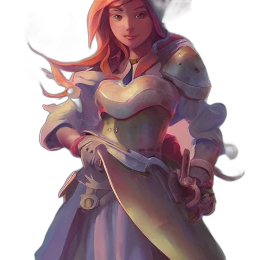 dress, crown, staff, sword transparent PNG cut-out