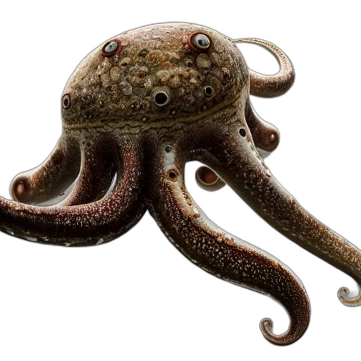 creature, animal, staff, hat transparent PNG cut-out