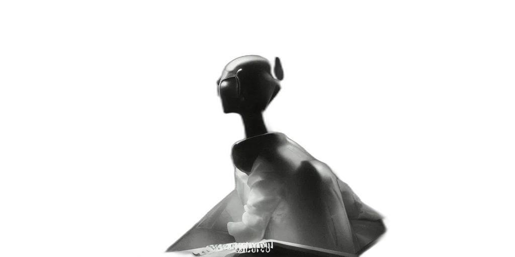 robot, dress, mask, crown transparent PNG cut-out