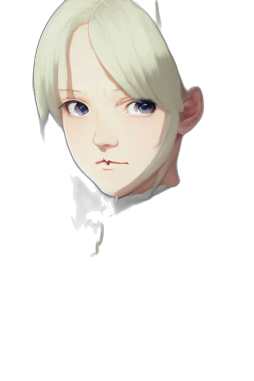 face, mask, staff, creature transparent PNG cut-out