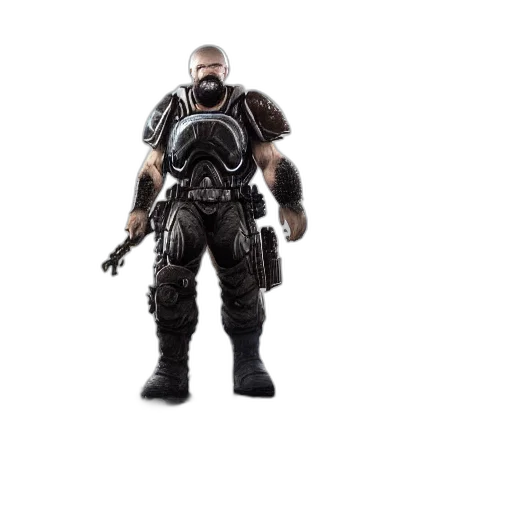 concept art, 3d render, portrait, bob transparent PNG cut-out