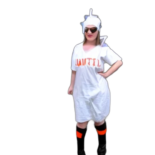 dress, animal, creature, hat transparent PNG cut-out