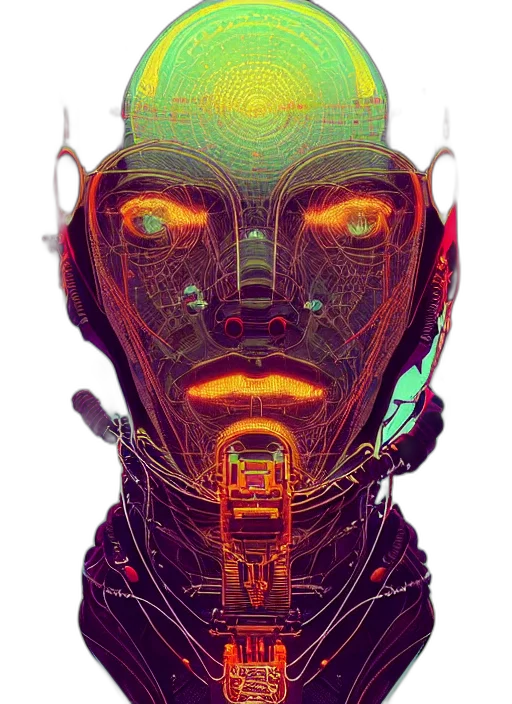robot, mask, face, creature transparent PNG cut-out