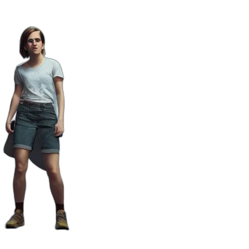 dress, jacket, shoes, weapon, concept art, 3d render, pixel art, photorealistic transparent PNG cut-out