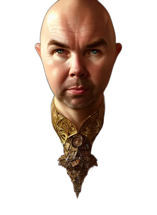 staff, crown, face, mask transparent PNG cut-out