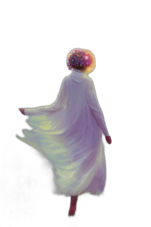 dress, crown, staff, jewelry, concept art, fantasy art, watercolor, oil painting transparent PNG cut-out